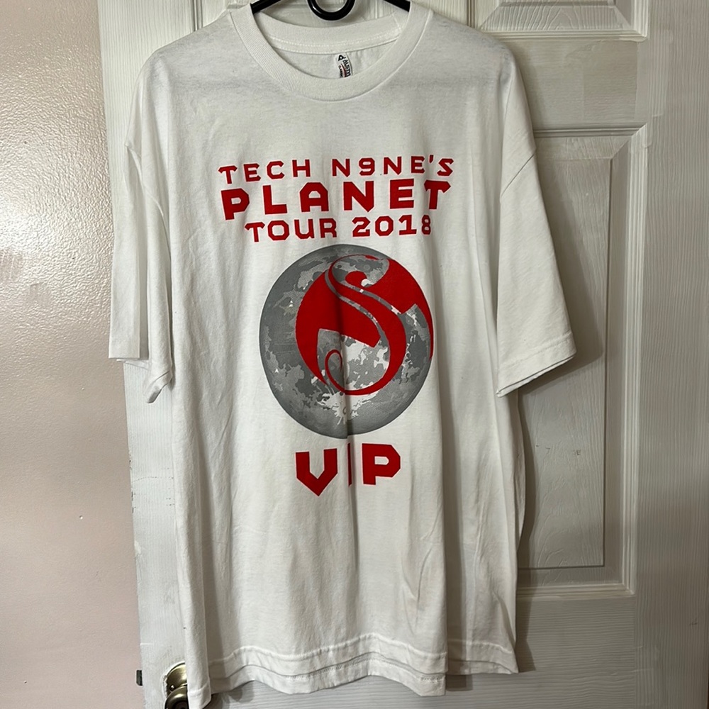 Tech N9ne Planet tour 2018 VIP T-shirt
